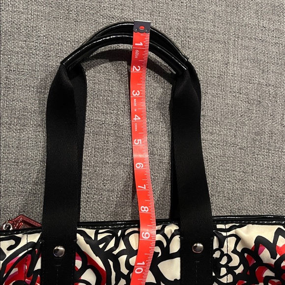 COACH Poppy Daisy Floral Graffiti Kyra Tote Bag 14.5”x10”x4” Preloved - Picture 17 of 17